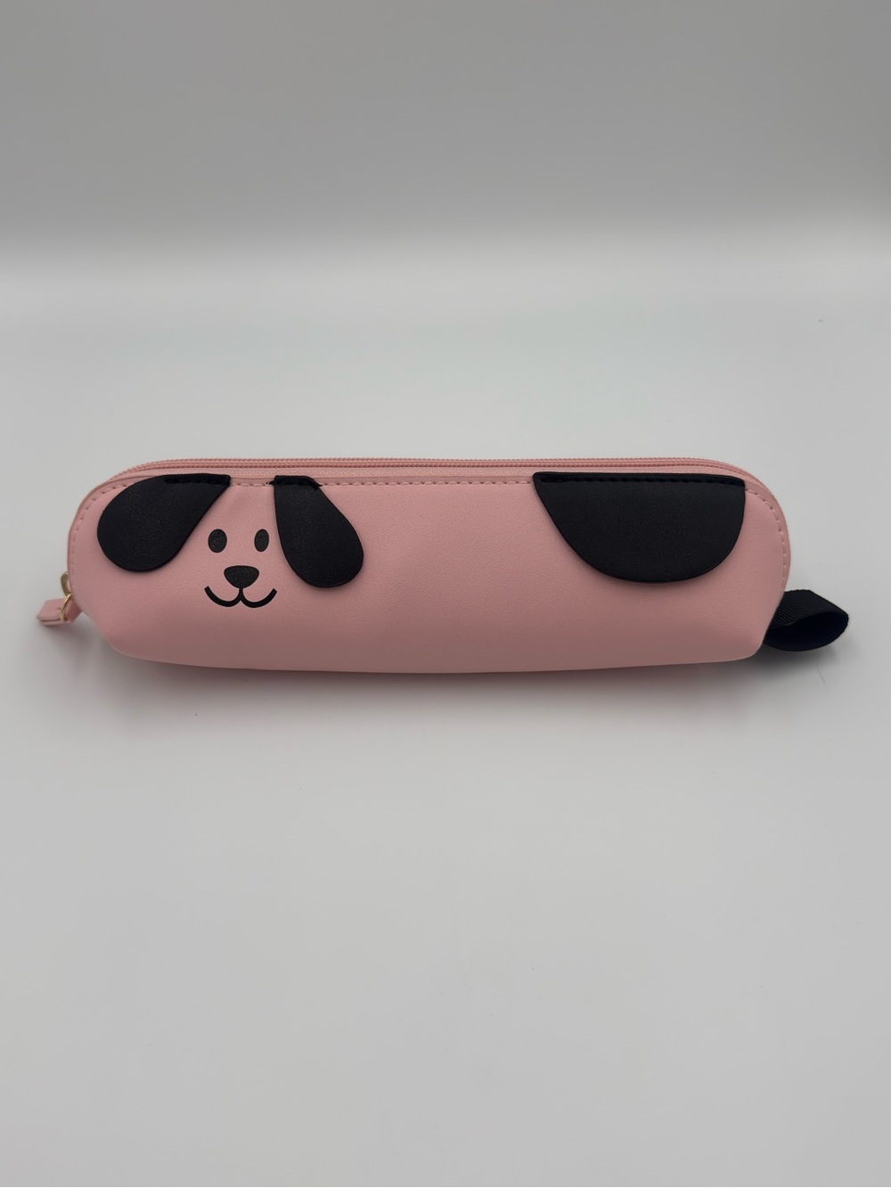 Kids Pink Dog Pencil Case or Makeup Case NIP